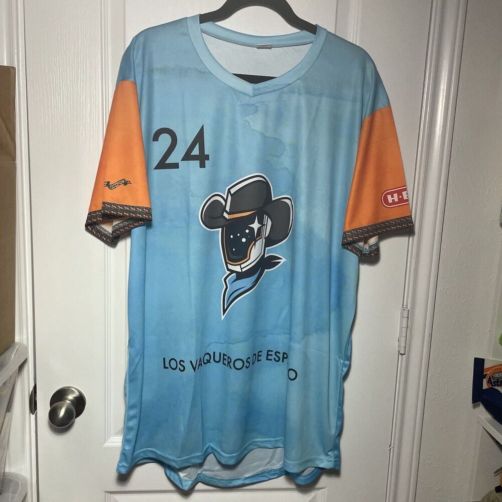 MiLB Dulces de Sugar Land Space Cowboys Unisex Adults Lotería Jersey SGA 2024